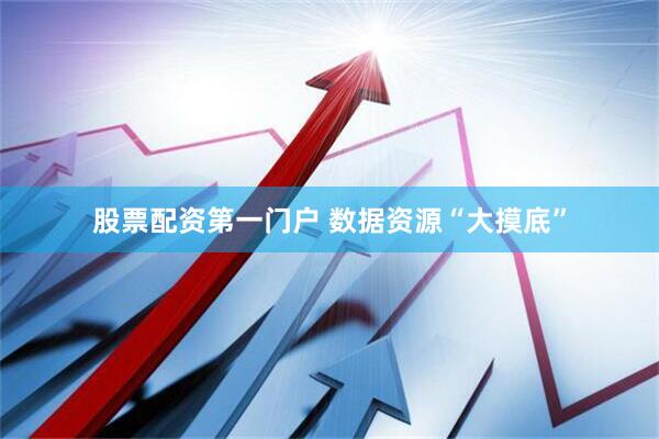 股票配资第一门户 数据资源“大摸底”